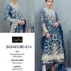 RIWAYAT SIGNATURE 014 BLUE SALWAR KAMEEZ