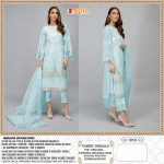 FEPIC C 1050 C BLUE WHOLESALE PAKISTANI SUITS SUPPLIER