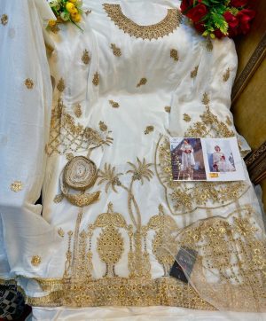 HOOR TEX 17020 WHITE SALWAR KAMEEZ ONLINE