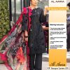 AL AMRA ZF ANAYA LAWN 05 BLACK SALWAR KAMEEZ