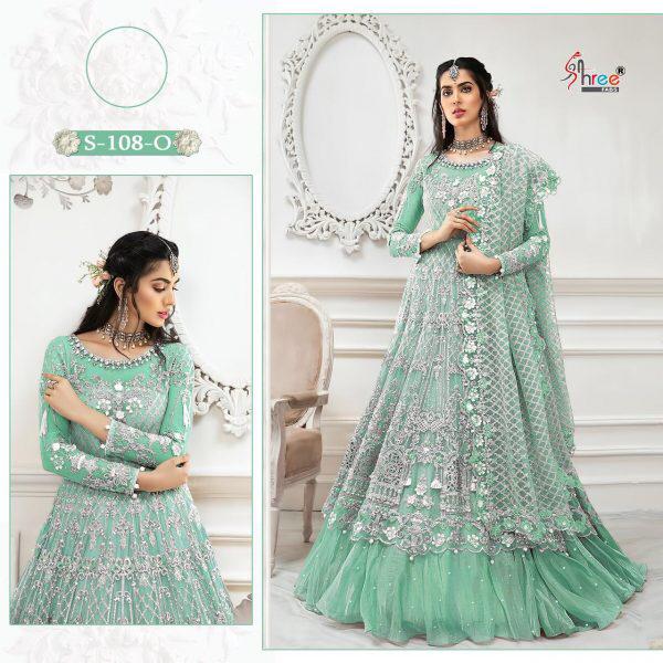 SHREE FABS S 108 O SALWAR KAMEEZ WHOLESALER