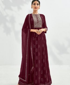 EBA LIFESTYLE A 1179 BROWN SALWAR KAMEEZ WHOLESALER