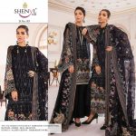 SHENYL FAB 183 BLACK PAKISTANI SALWAR KAMEEZ