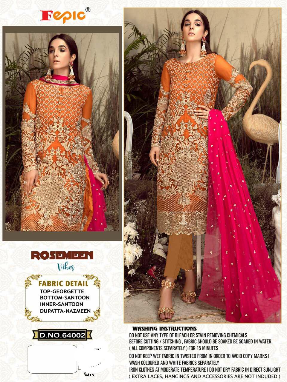 FEPIC 64002 ROSEMEEN VIBES SALWAR KAMEEZ