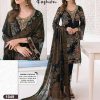 VS FASHION 1049 BLACK PAKISTANI SALWAR KAMEEZ ONLINE