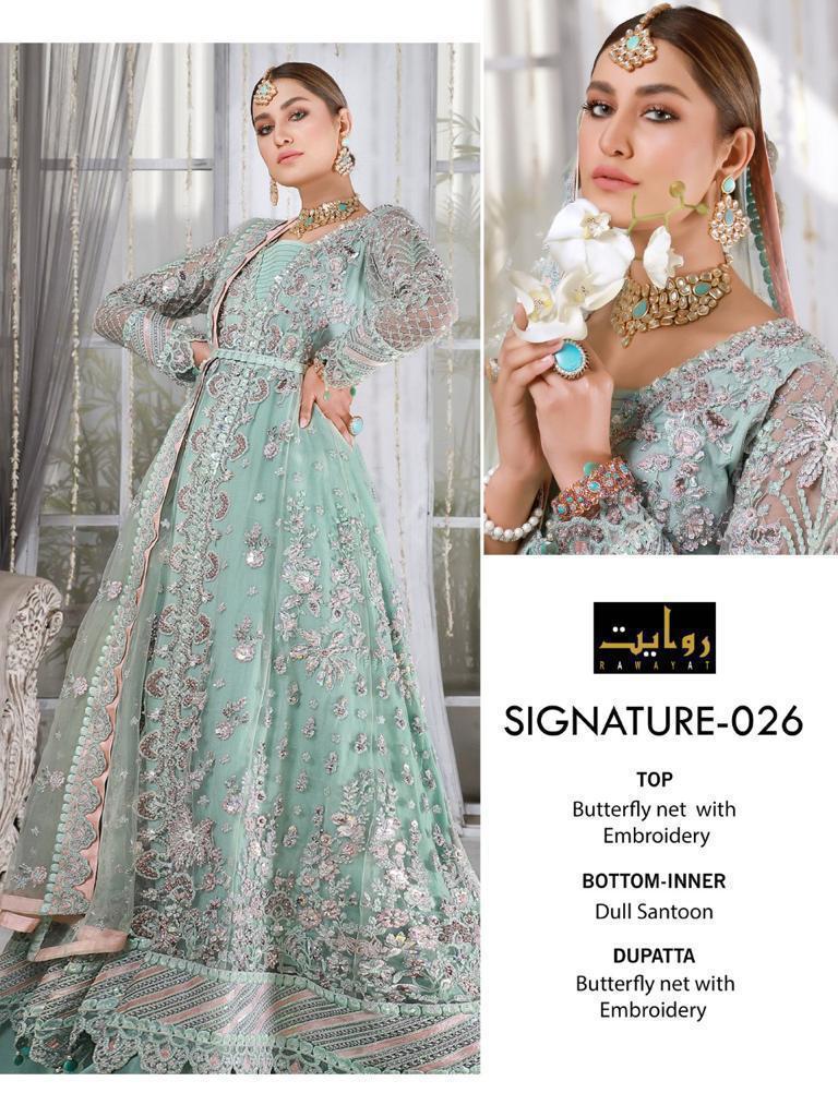 RIWAYAT SIGANTURE 026 WHOLESALE SALWAR KAMEEZ