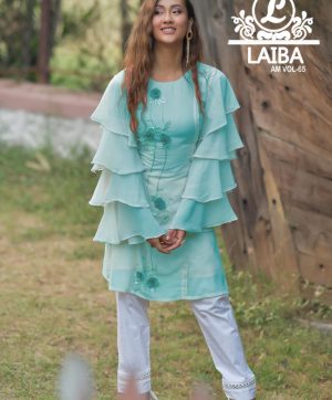 LAIBA AM 65 GEORGETTE TUNICS WHOLESALE