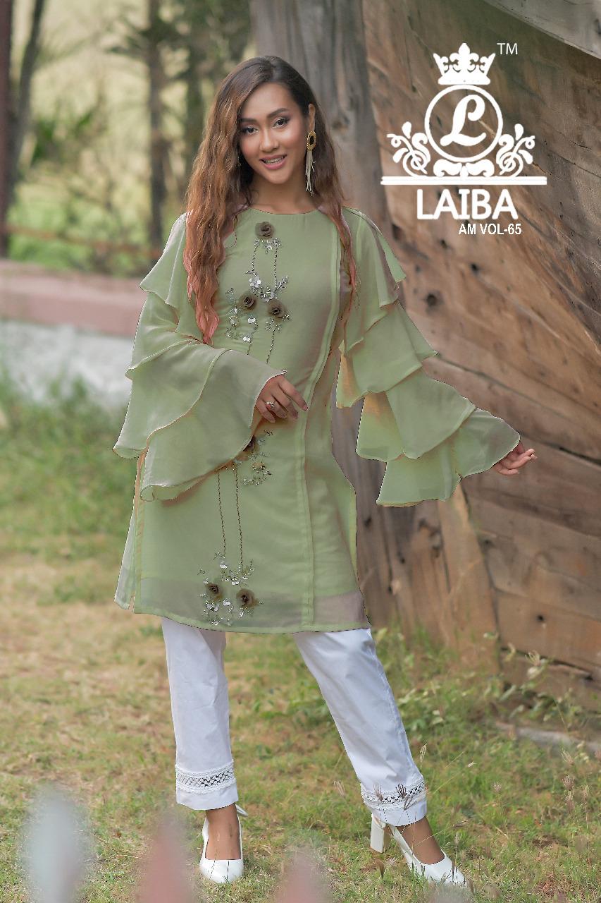 LAIBA AM 65 GEORGETTE TUNICS WHOLESALE