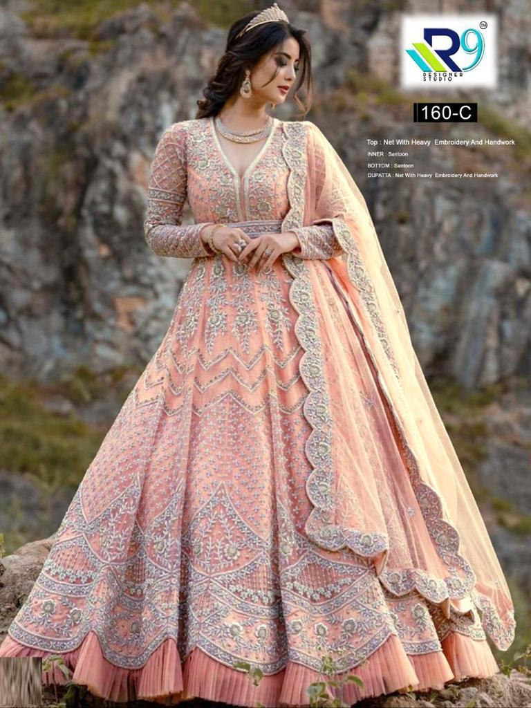 R9 DESIGNER STUDIO 160 C SALWAR KAMEEZ WHOLESALE