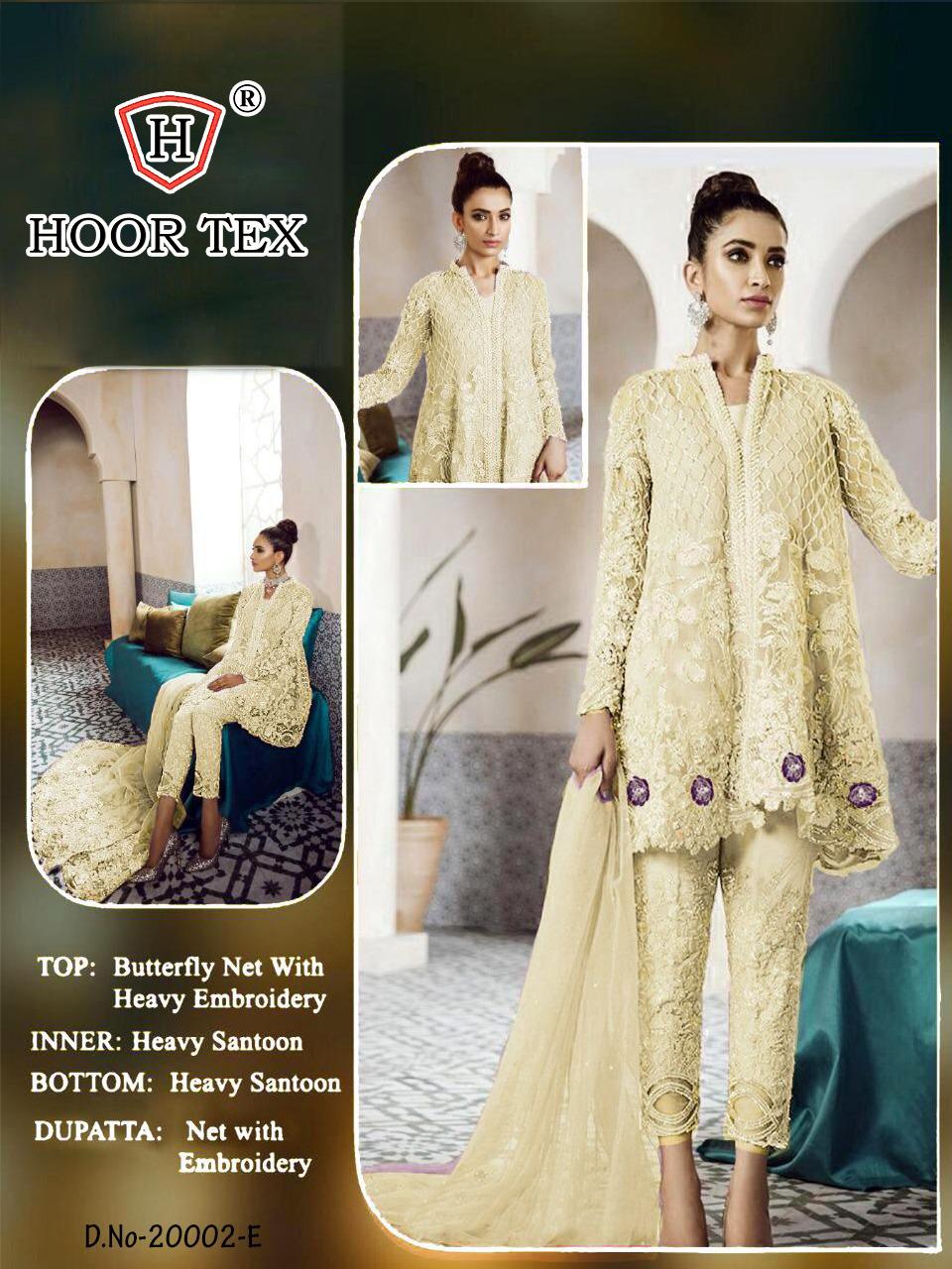 HOOR TEX 20002 E YELLOW WHOLESALE SALWAR KAMMEZ