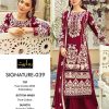 RIWAYAT SIGNATURE 039 MAROON SALWAR KAMEEZ ONLINE