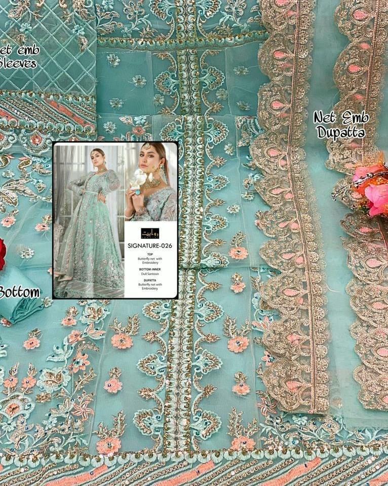 RIWAYAT SIGANTURE 026 WHOLESALE SALWAR KAMEEZ