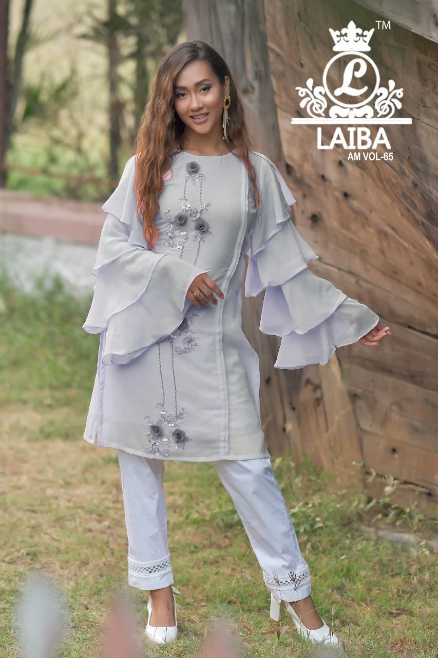 LAIBA AM 65 GEORGETTE TUNICS WHOLESALE