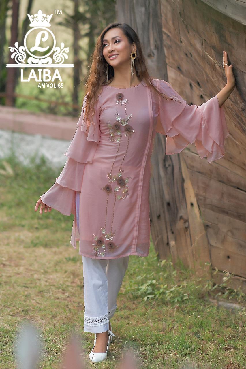 LAIBA AM 65 GEORGETTE TUNICS WHOLESALE