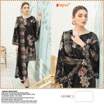 FEPIC C 1122 BLACK PAKISTANI SALWAR KAMEEZ WHOLESALER