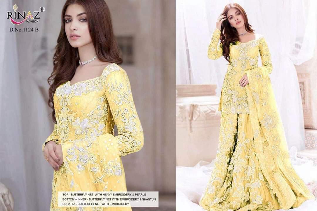 RINAZ FASHION RIM ZIM VOL 3 1124 B YELLOW WHOLESALE