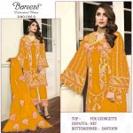 BAREEZE 1005 D YELLOW WHOLESALE SALWAR KAMEEZ