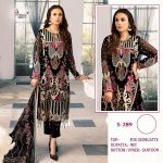 SHREE FABS 289 BLACK SALWAR KAMEEZ ONLINE