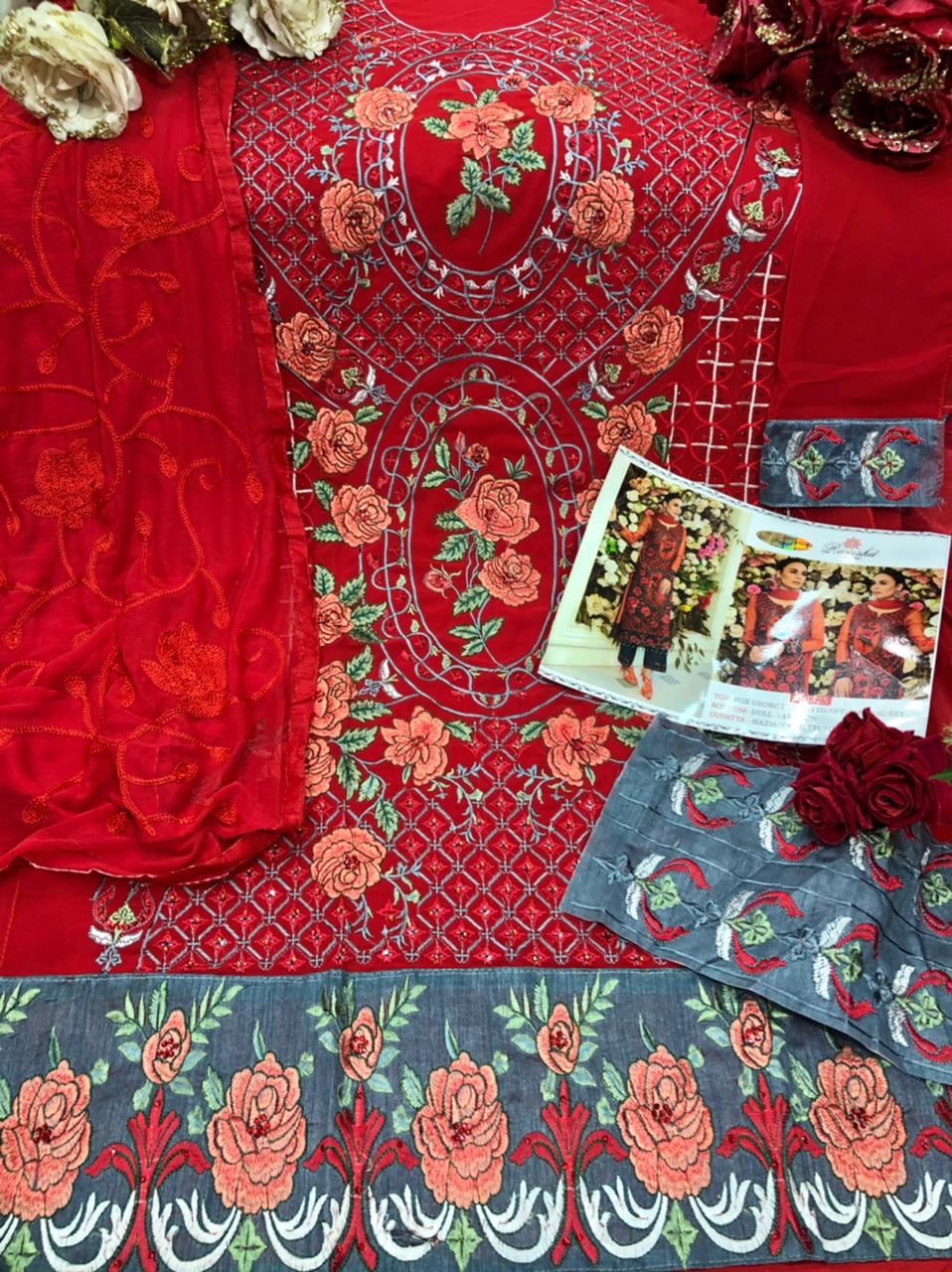 RAMSHA 325 PAKISTANI SUITS MANUFACTURER