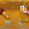 BAREEZE 1005 D YELLOW WHOLESALE SALWAR KAMEEZ