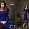 MISHAAL 8010 G DARK BLUE SALWAR KAMEEZ WHOLESALE