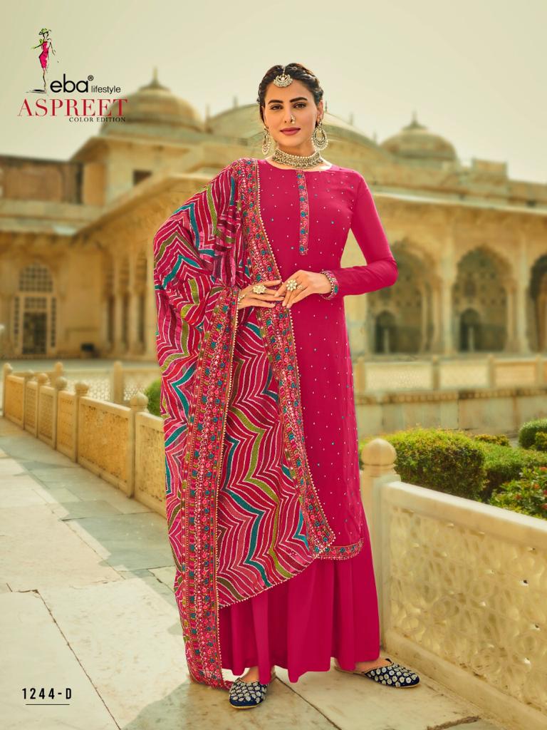 EBA LIFESTYLE 1244 D ASPREET SALWAR KAMEEZ ONLINE