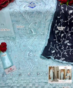 RAMSHA 321 PAKISTANI SUITS MANUFACTURER SURAT