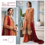 SHREE FABS 296 GEORGETTE SALWAR KAMEEZ WHOLESALER