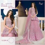 SHREE FABS 229 B PINK DESIGNER COLLECTION