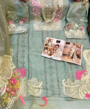 ZIAAZ DESIGNS 7773 B COTTON SALWAR KAMEEZ