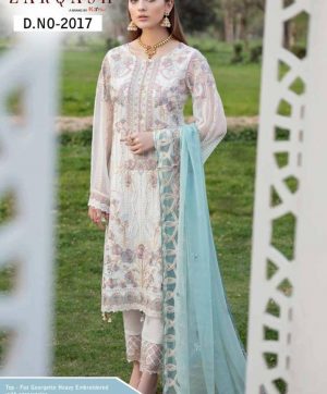 ZARQASH 2017 PAKISTANI SUITS WHOLESALER SURAT