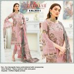 ZARQASH 2023 C PINK GEORGETTE SALWAR KAMEEZ WHOLESALE