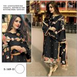 SHREE FABS S 169 H BLACK WHOLESALE PAKISTANI SUITS