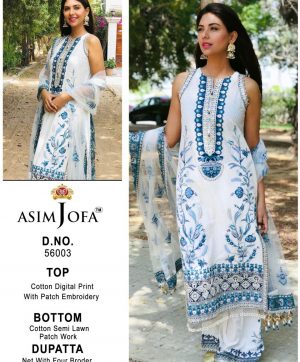 ASIM JOFA 56003 COTTON SALWAR KAMEEZ WHOLESALE