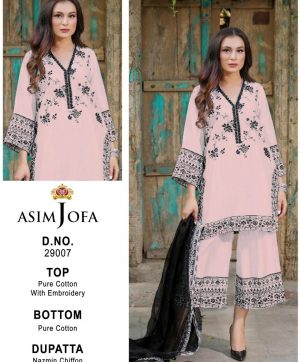 ASIM JOFA 29007 COLOR WHOLESALE PAKISTANI SUITS ONLINE