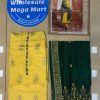 YELLOW DESIGNER SALWAR KAMEEZ WITH HEAVY DUPATTA