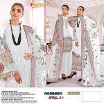 FEPIC 66011 WHITE BRQ 21 WHOLESALE SALWAR KAMEEZ