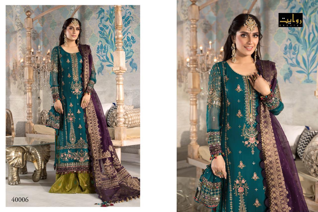 RAWAYAT 40006 WHOLESALE SALWAR KAMEEZ ONLINE