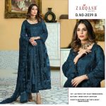 ZARQASH 2039 B SALWAR KAMEEZ WHOLESALE