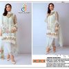 HAZRA HD 09 A WHITE SALWAR KAMEEZ ONLINE