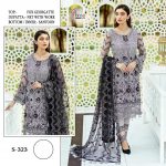 SHREE FABS 323 PAKISTANI SUITS WHOLESALER