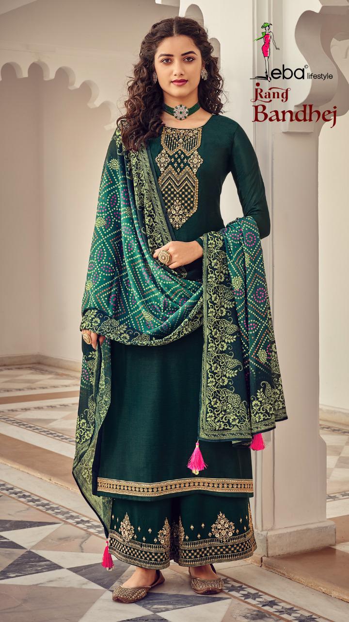 EBA LIFESTYLE RANG BANDHEJ 04 WHOLESALE SALWAR KAMEEZ