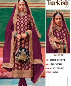 TURKISH M 1012 DESIGNER SALWAR KAMEEZ MANUFACTURER SURAT