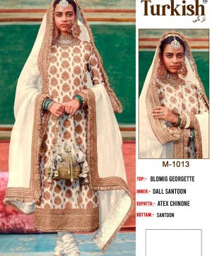 TURKISH M 1013 DESIGNER SALWAR KAMEEZ MANUFACTURER SURAT