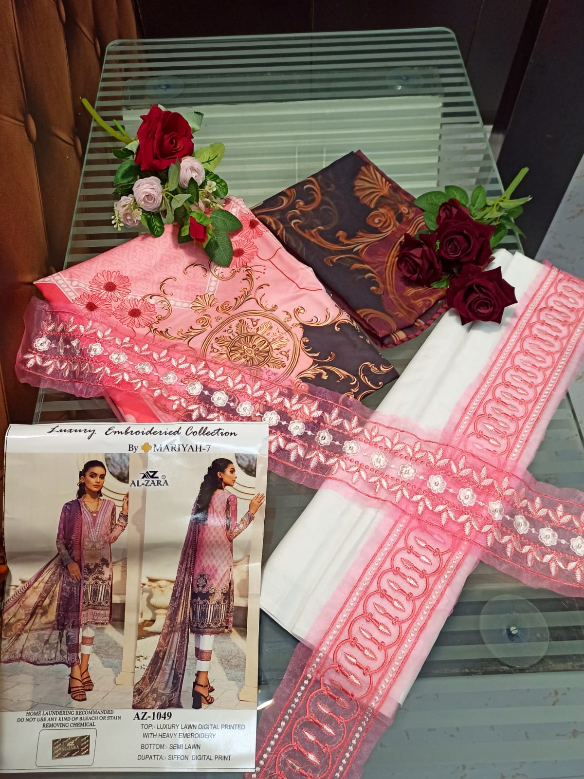 AL ZARA MARIYAH 1049 SALWAR KAMEEZ MANUFACTURER