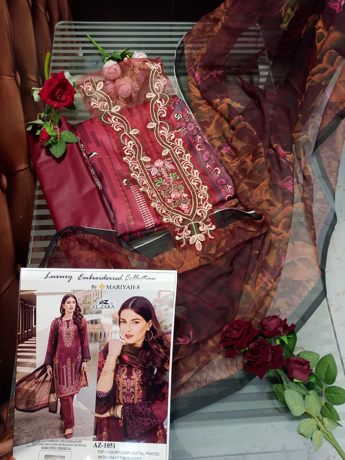 AL ZARA MARIYAH 1051 SALWAR KAMEEZ MANUFACTURER