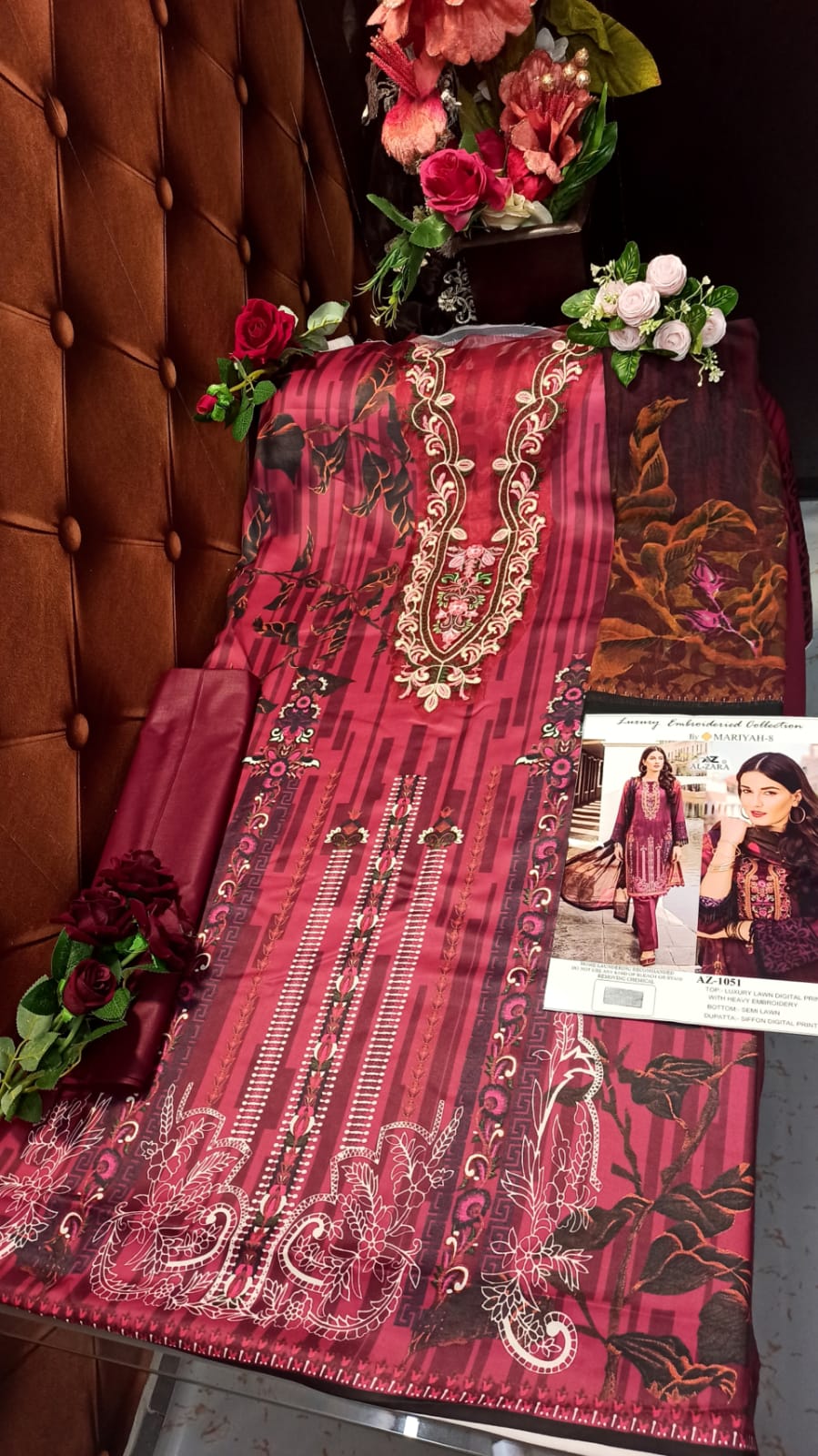 AL ZARA MARIYAH 1051 SALWAR KAMEEZ MANUFACTURER