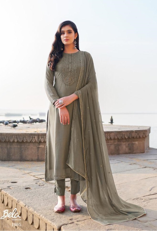 DESIGNER BELA SALWAR KAMEEZ 1805 MANUFACTURER