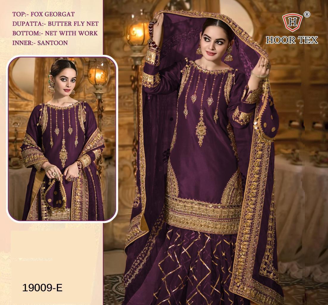 HOOR TEX 19009 E PAKISTANI SALWAR KAMEEZ WHOLESALER