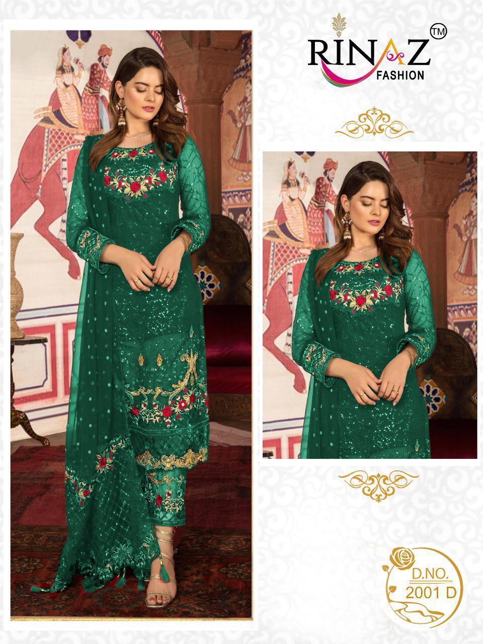 RINAZ FASHION 2001 D SALWAR KAMEEZ MANUFACTURER SURAT